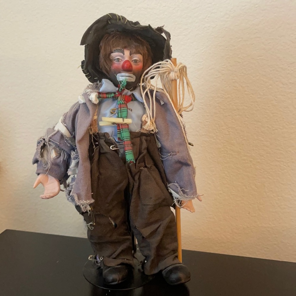 Vintage Sad Clown unique Beauty realistic details